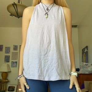 FP Movement lavender No Sweat Tank Solid size small